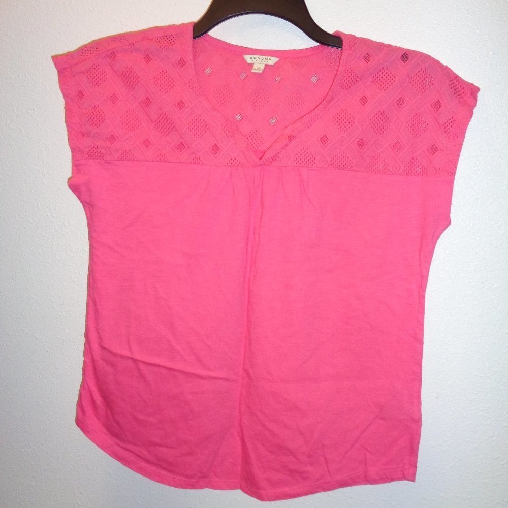 SONOMA Top Size Medium Pink